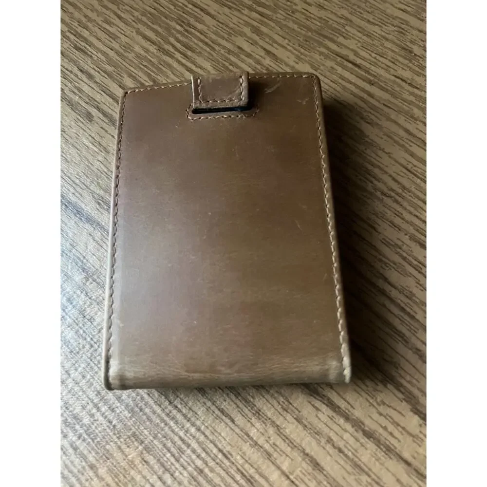 Andar “The Ranger” Full Grain Leather Mens Wallet Saddle Brown